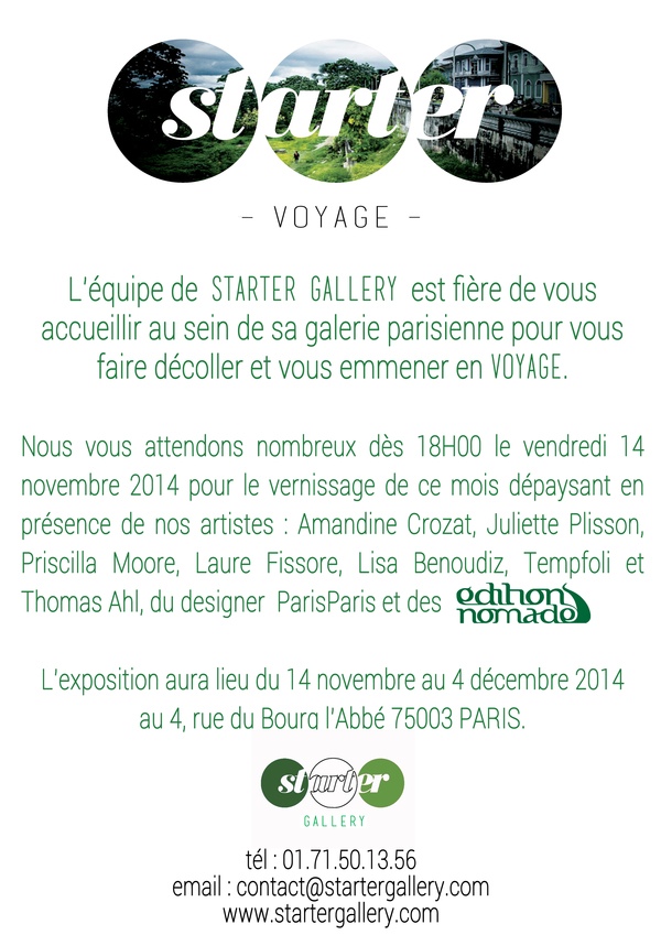 Starter Gallery Expo Voyages 2014
